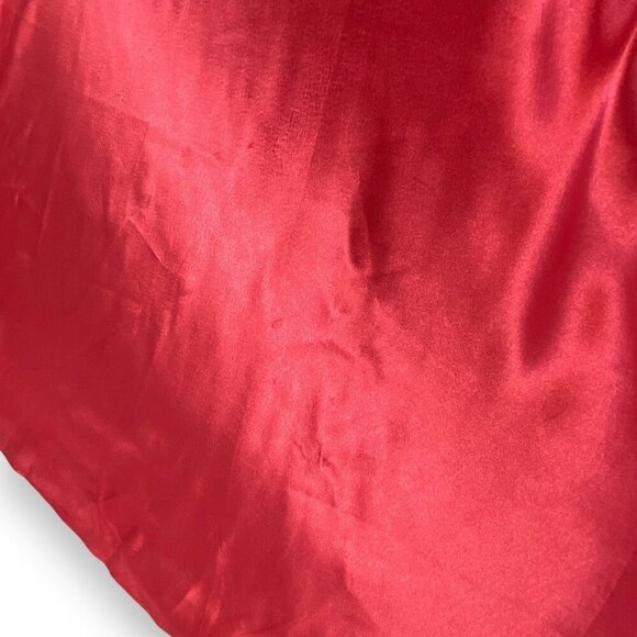 VTG Victoria's Secret Slip Dress Sz L Pink/Purple Satin Lingerie Negligée 90s - Picture 13 of 13